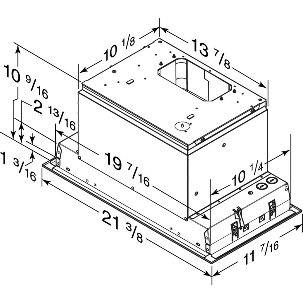 400 CFM STAINLESS VENTILATOR