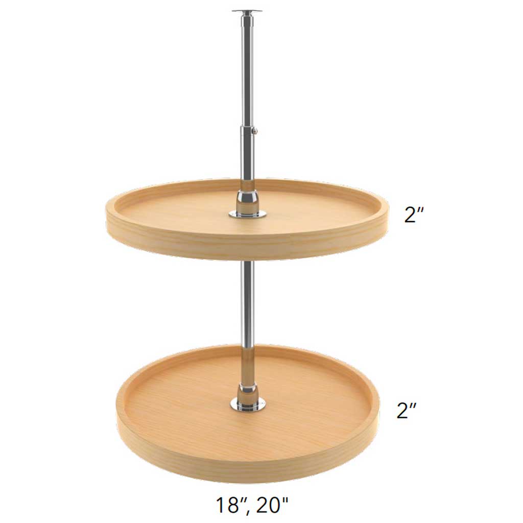 WOOD LAZY SUSAN FOR WDC2430