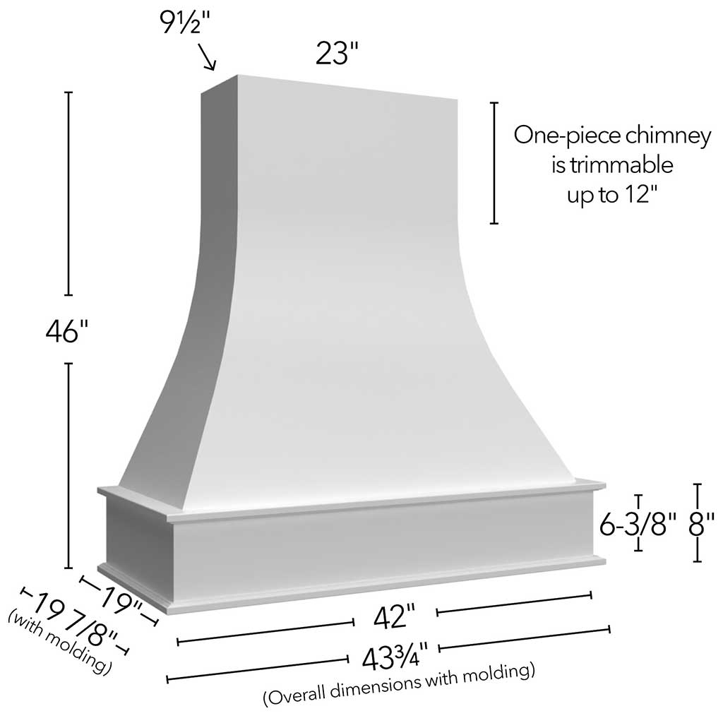 Fabuwood Imperio Nickel RHCA42 TIMBER