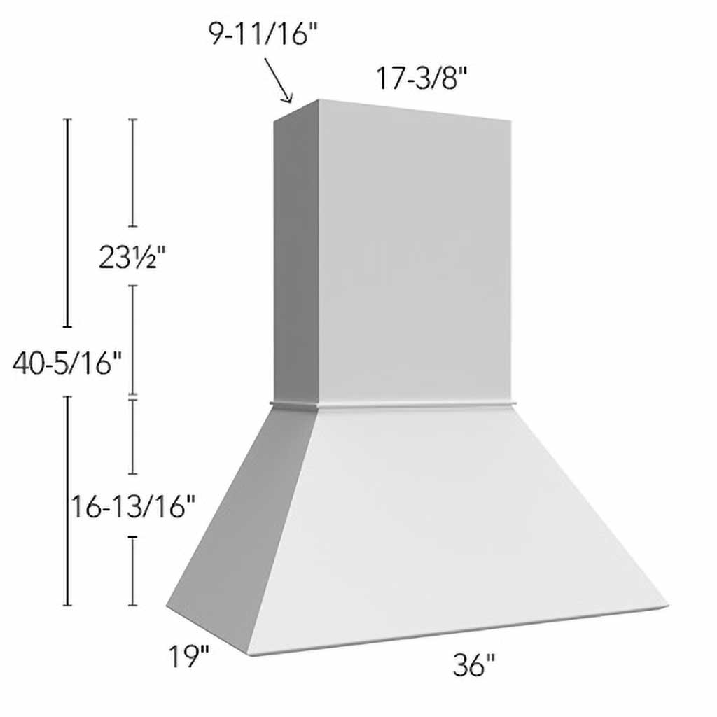 Fabuwood Fusion Oyster RHE36 TIMBER