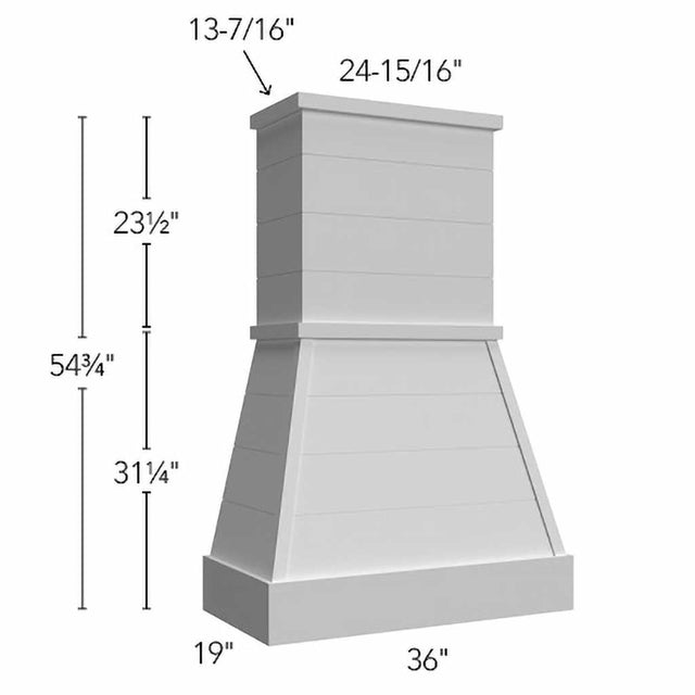 Fabuwood Onyx Cobblestone RHF36 TIMBER